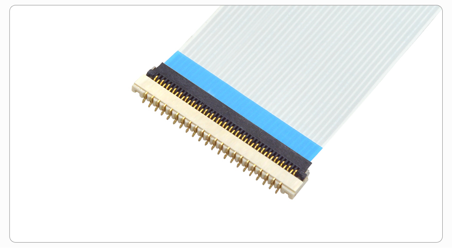 FFC/日韩麻豆少妇无码黄色电影 0.3mm 间距 1.0H 翻盖下接 镀金 9P~61P
