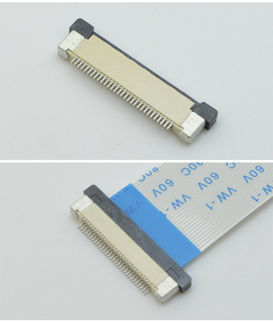 FFC/日韩麻豆少妇无码黄色电影 间距0.5mm H2.0 64P下接软排线插座,男人吃奶摸下挵进去啪啪麻豆