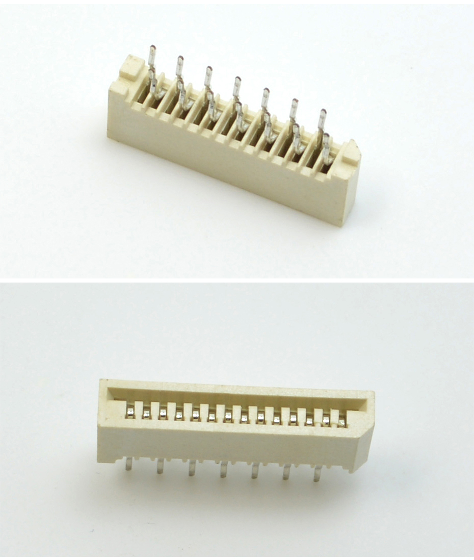 FPC/FFC连接器 1.0mm间距 单面接直插针 4P-30P 无锁插件式连接器,男人吃奶摸下挵进去啪啪麻豆