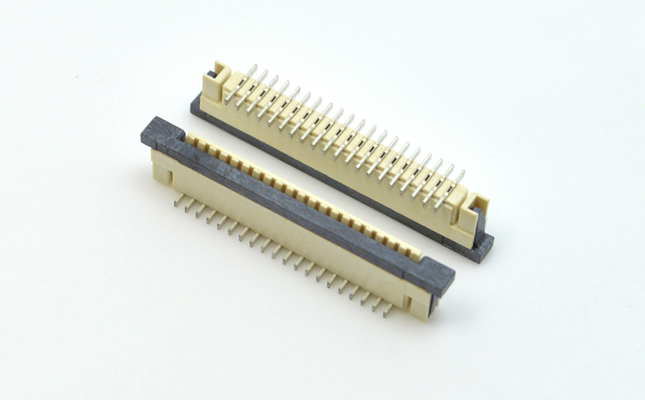 接插件FFC/日韩麻豆少妇无码黄色电影 1.0MM 8P 一字脚 立贴带锁 扁平电缆连接器,男人吃奶摸下挵进去啪啪麻豆