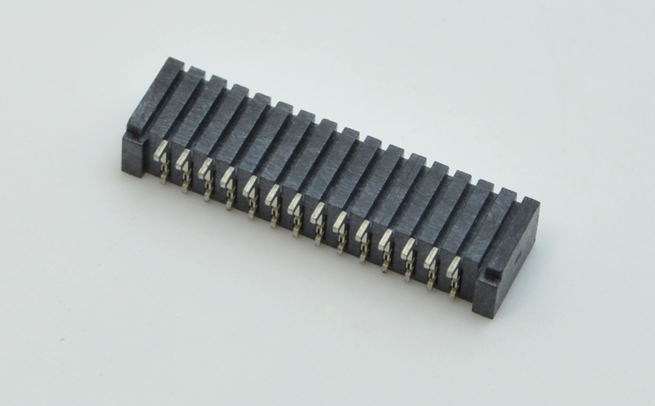 电子FPC插座 插件座子间距1.25mm14-28P双面接卧式贴片连接器,男人吃奶摸下挵进去啪啪麻豆