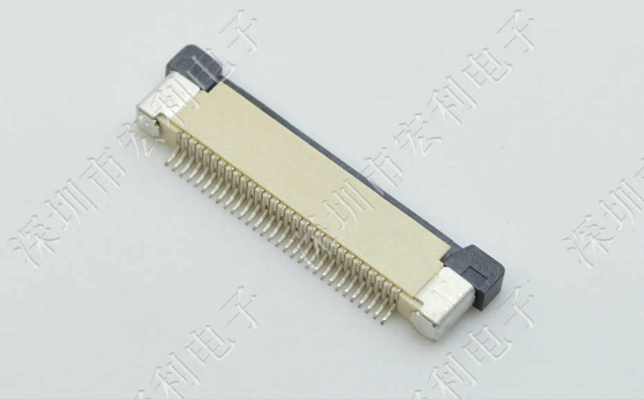 FFC/日韩麻豆少妇无码黄色电影 45p 45pin 0.5mm间距 FPC座 抽屉式上接 排线插座