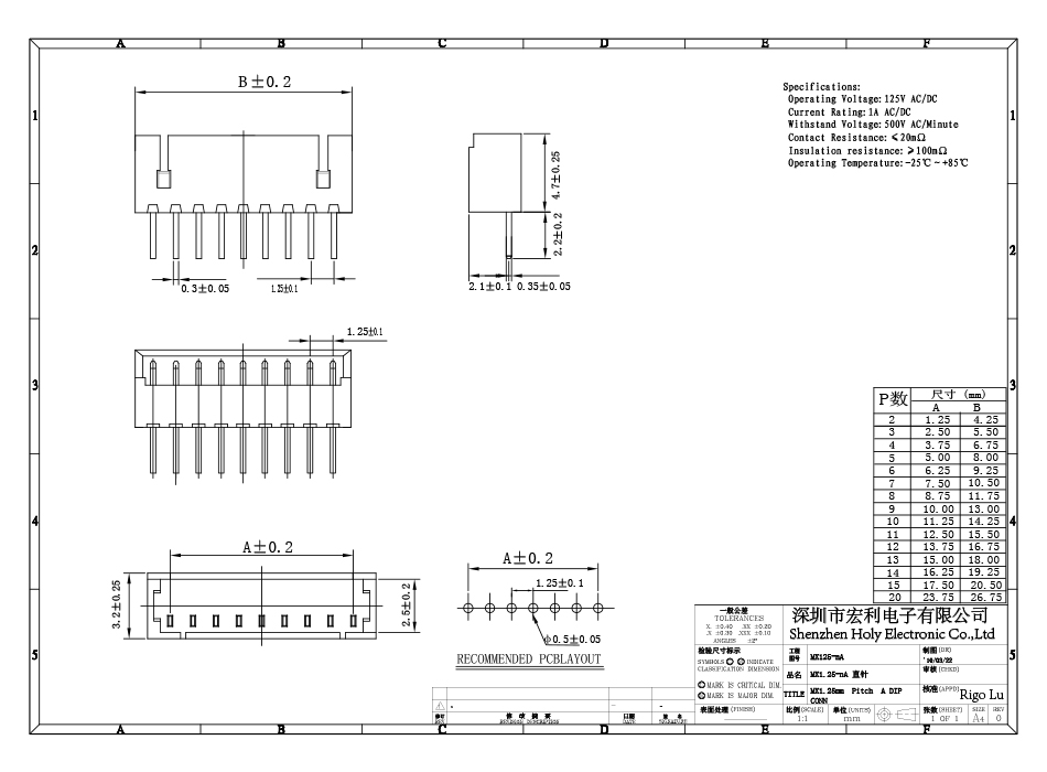 线对板后焊连接器1.25MM间距6A PCB端子 直插电子线束胶壳接插件,男人吃奶摸下挵进去啪啪麻豆